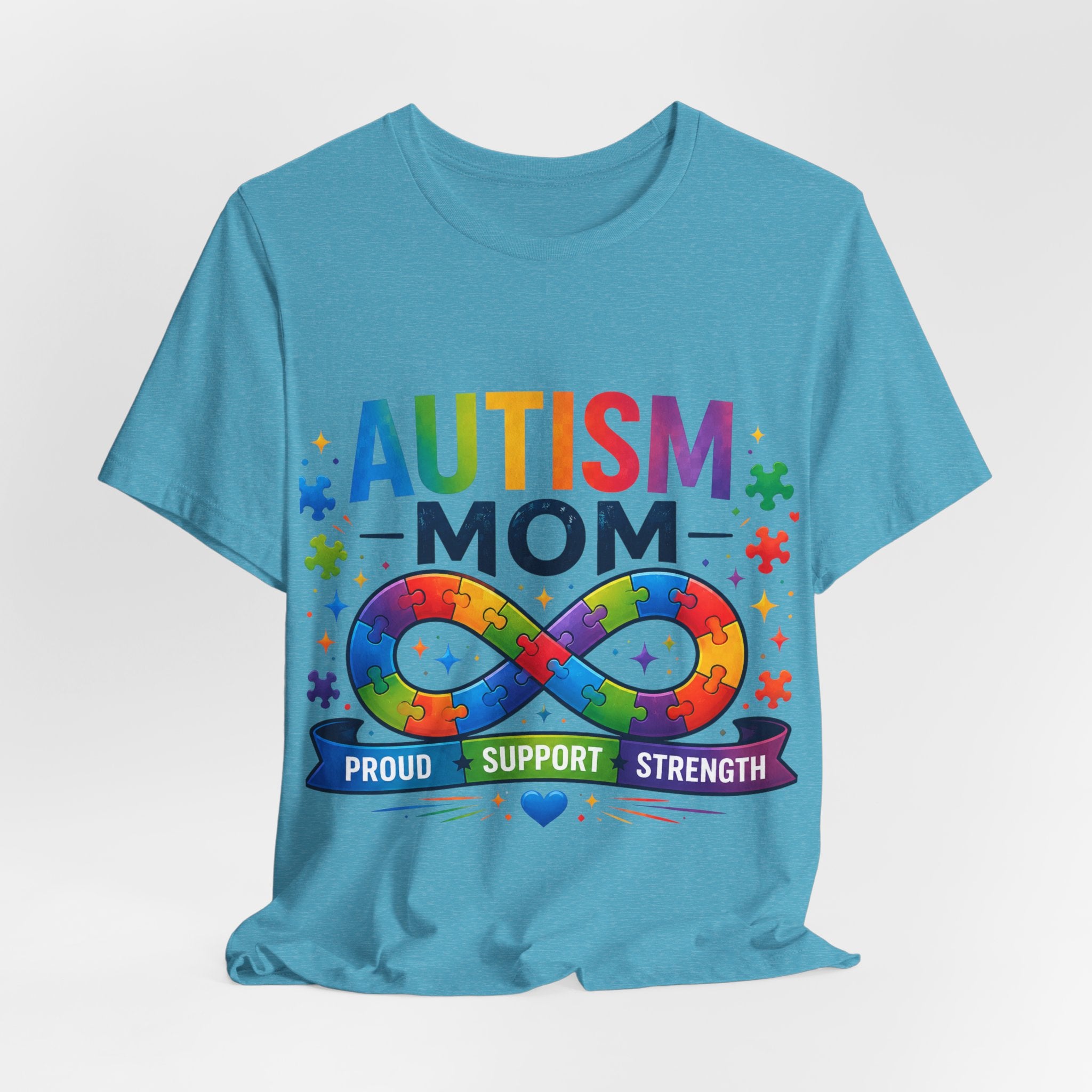 Autism Mom Shirt, Autism Infinity Ribbon Tee, Proud Autism Mom Gift, Autism Acceptance Shirt, Special Needs Mom, Inclusion Apparel