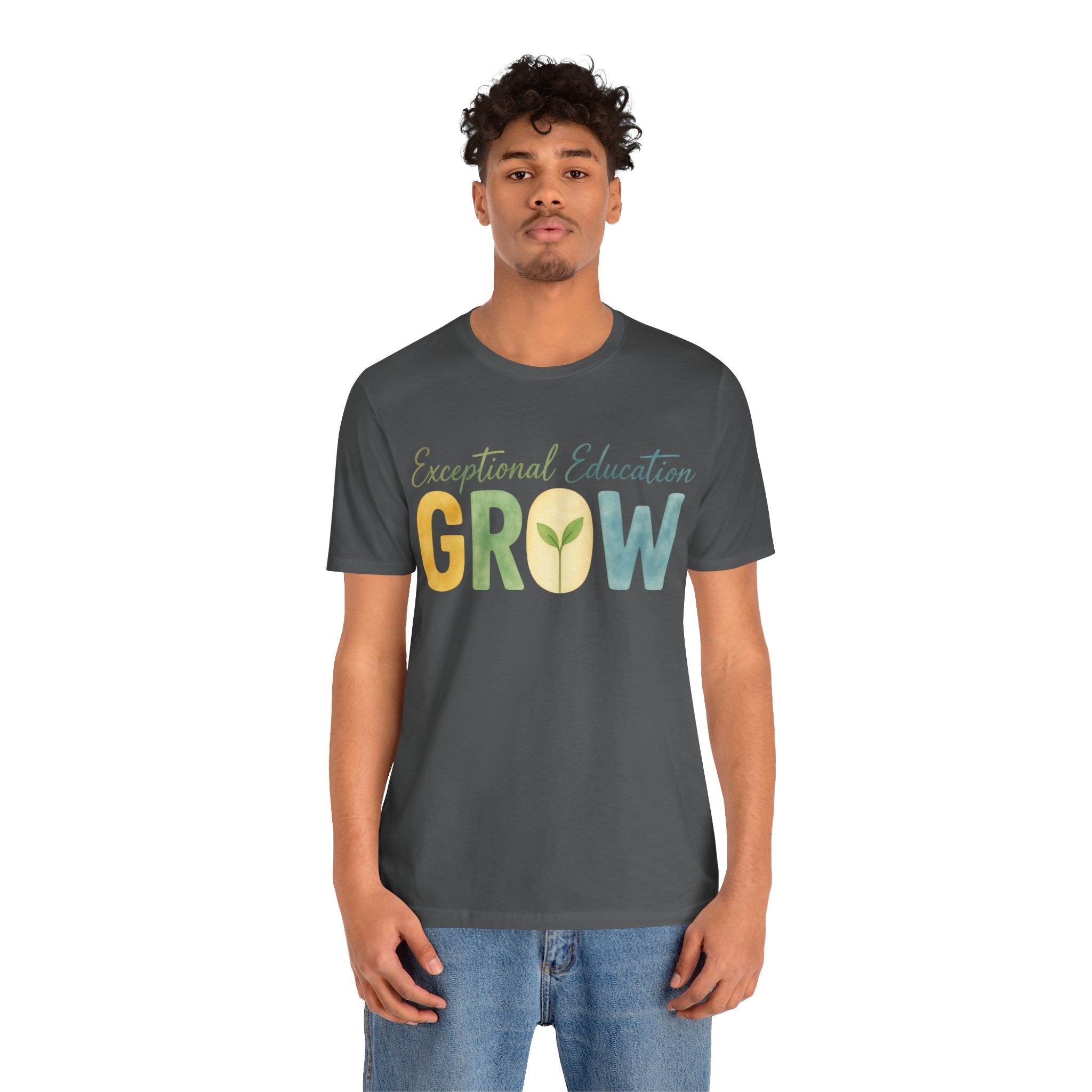 Exceptional Education Teacher Shirt GROW Special Education T Shirt SPED Teacher Gift Inclusive Classroom Autism Teacher Tee