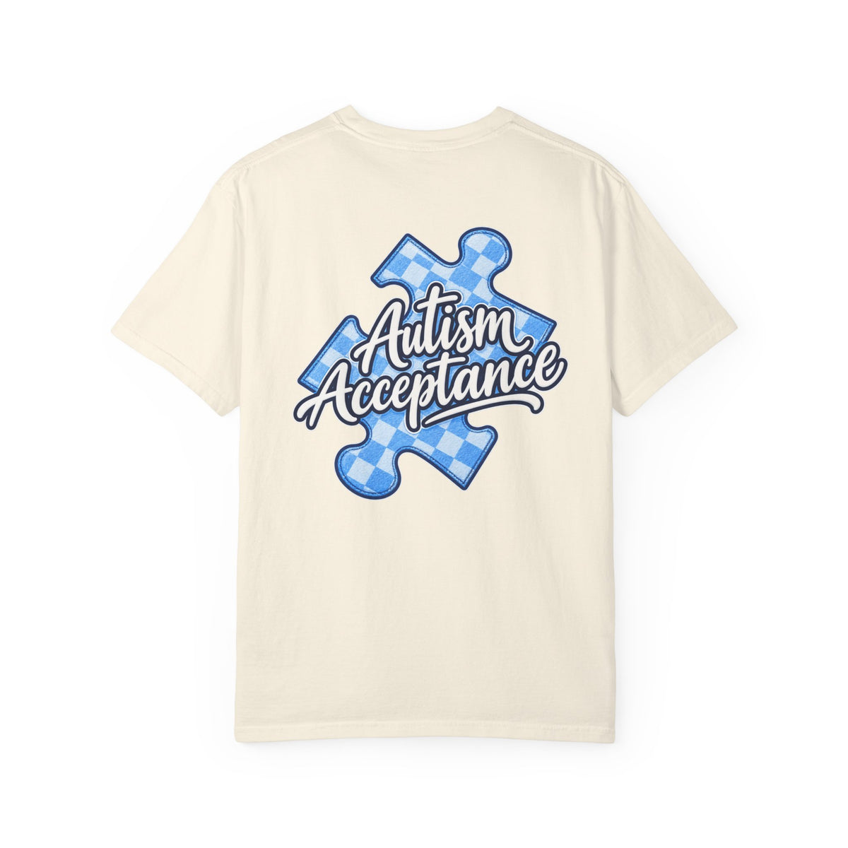 Autism Acceptance Puzzle Piece T-Shirt, Awareness Support Tee, Autism Advocate Shirt, Neurodiversity Gift, Autism Family Apparel