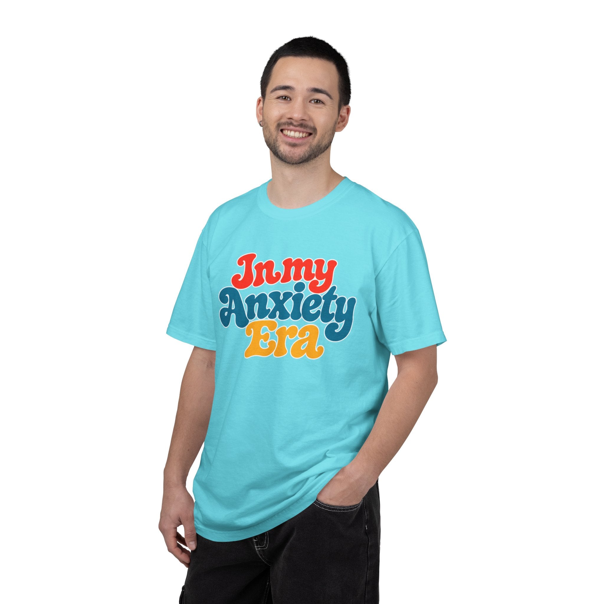 I Am In My Anxiety Era Shirt Anxiety Awareness T Shirt Mental Health Tee Cute Pastel Graphic Shirt Self Care Gift Unisex Apparel