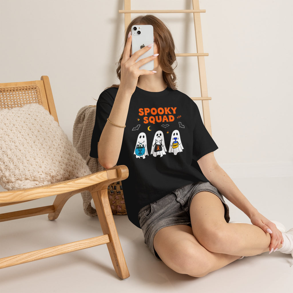 Spooky Squad Ghosts T-Shirt, Halloween Trick Or Treat Tee, Funny Halloween Family Shirt, Matching Halloween Group Costum