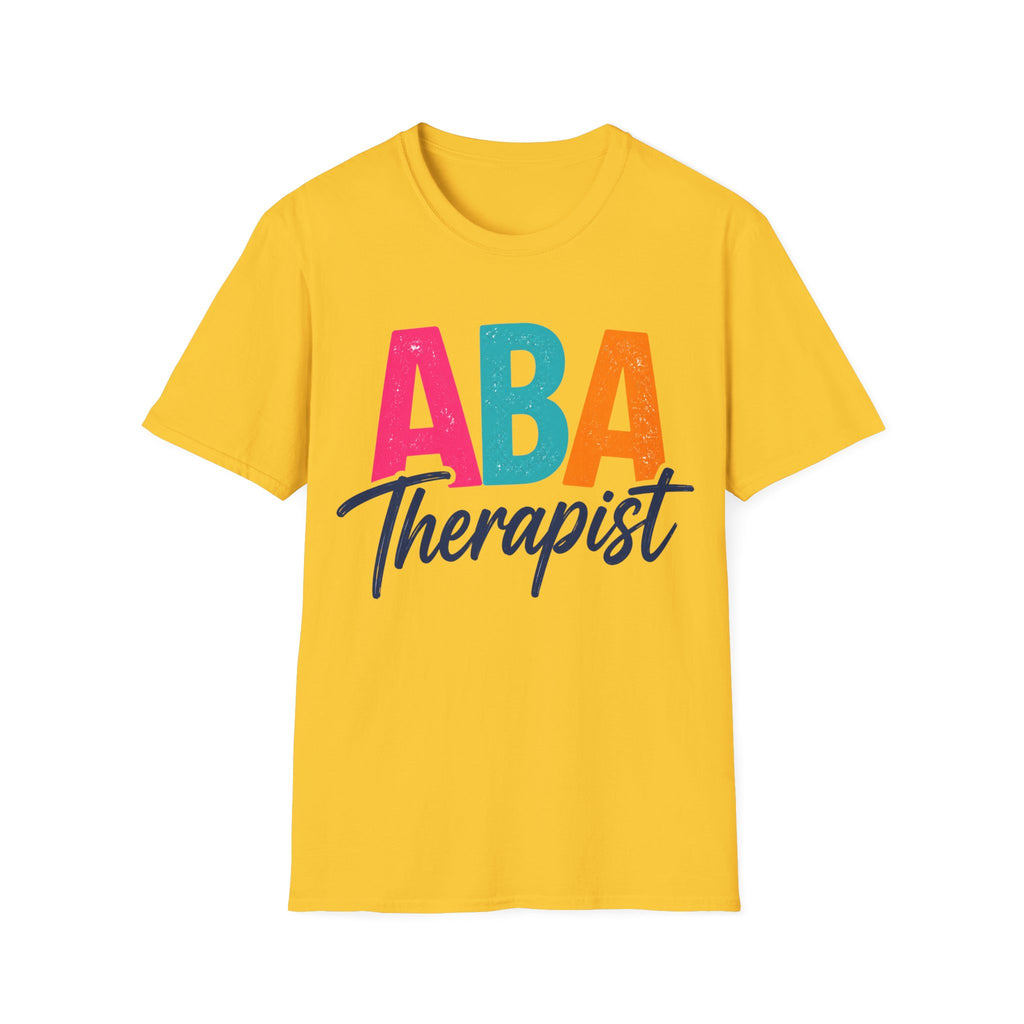 ABA Therapist Shirt  Behavior Technician Gift BCBA RBT Autism Therapist Tee Applied Behavior Analysis Shirt