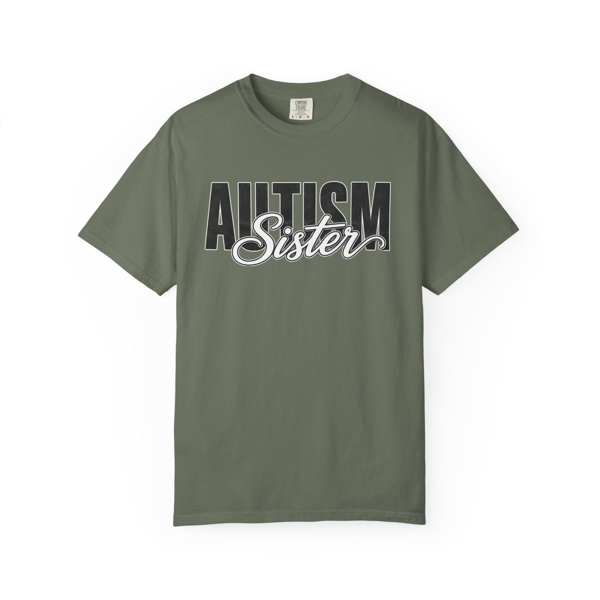 Autism Sister Shirt Proud Autism Sister T Shirt Autism Awareness Autism Acceptance Gift Puzzle Heart Special Needs Sibling Tee