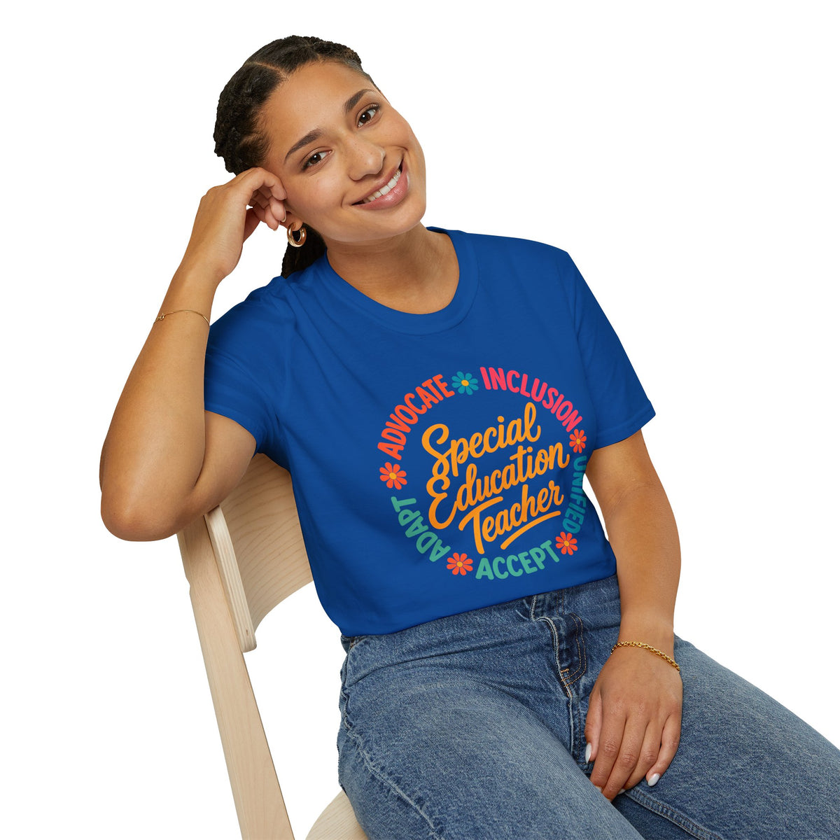 Special Education Teacher Shirt Advocate Inclusion Acceptance T Shirt  Teacher Gift Autism Awareness Inclusive Classroom Tee