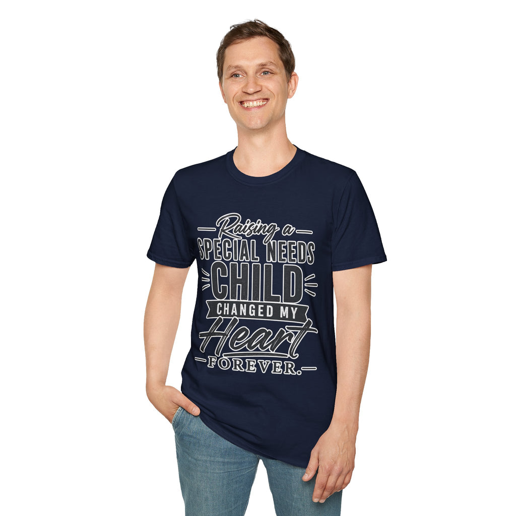 Raising a Special Needs Child T-Shirt — Supportive Special Needs Parent Awareness Tee
