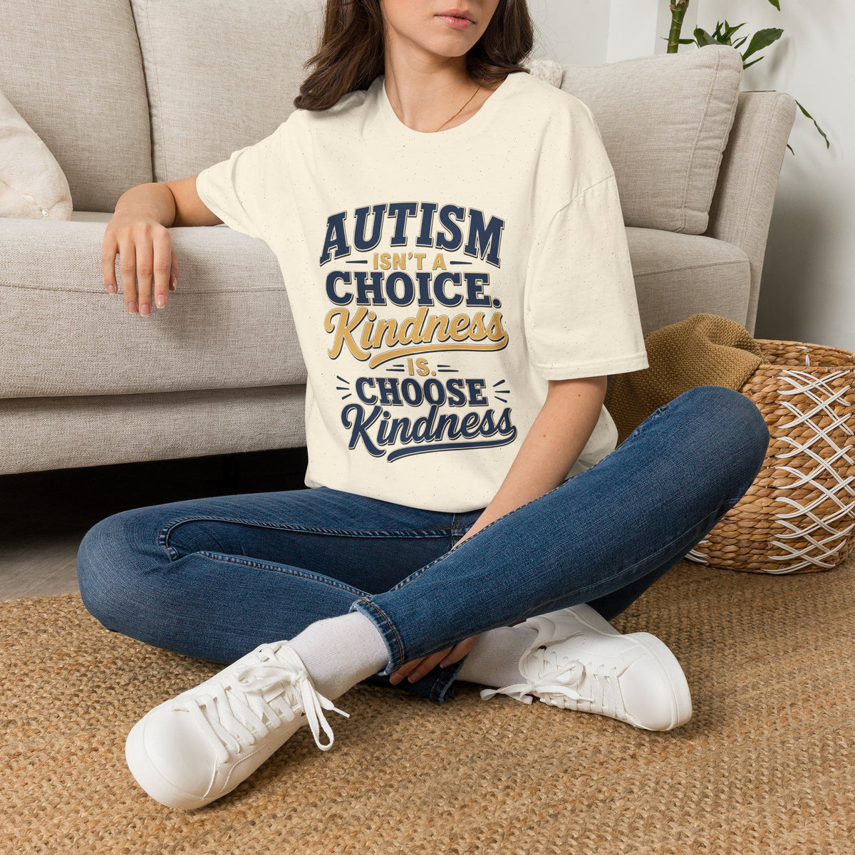 Autism Isn't a Choice Kindness Is T-Shirt | Awareness Support Tee