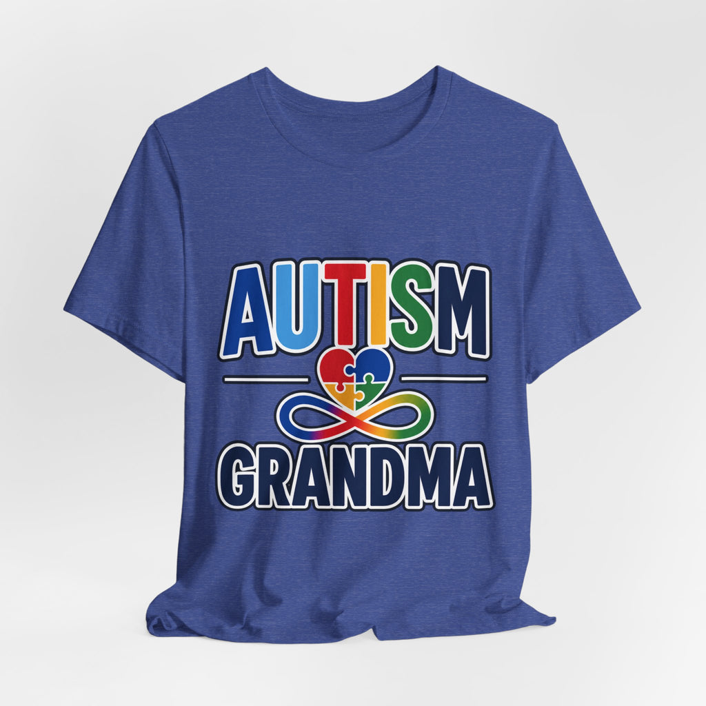 Autism Grandma Shirt | Puzzle Heart Infinity T-Shirt | Proud Autism Grandma Tee | Autism Awareness & Acceptance Gift