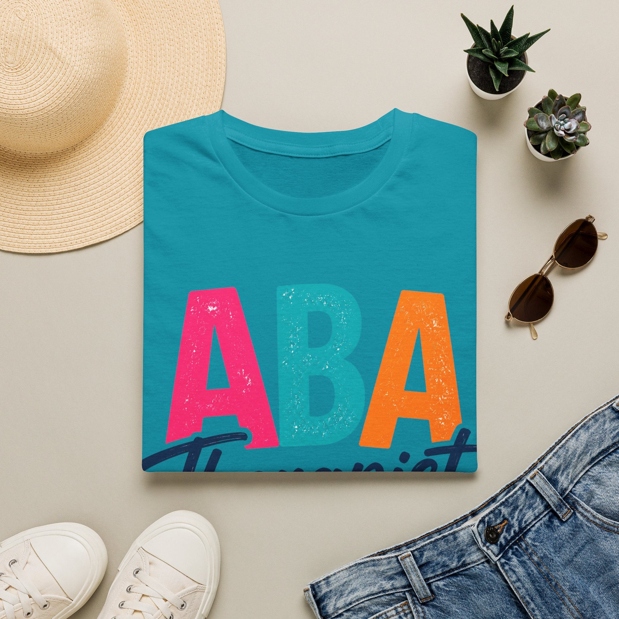 ABA Therapist Shirt  Behavior Technician Gift BCBA RBT Autism Therapist Tee Applied Behavior Analysis Shirt