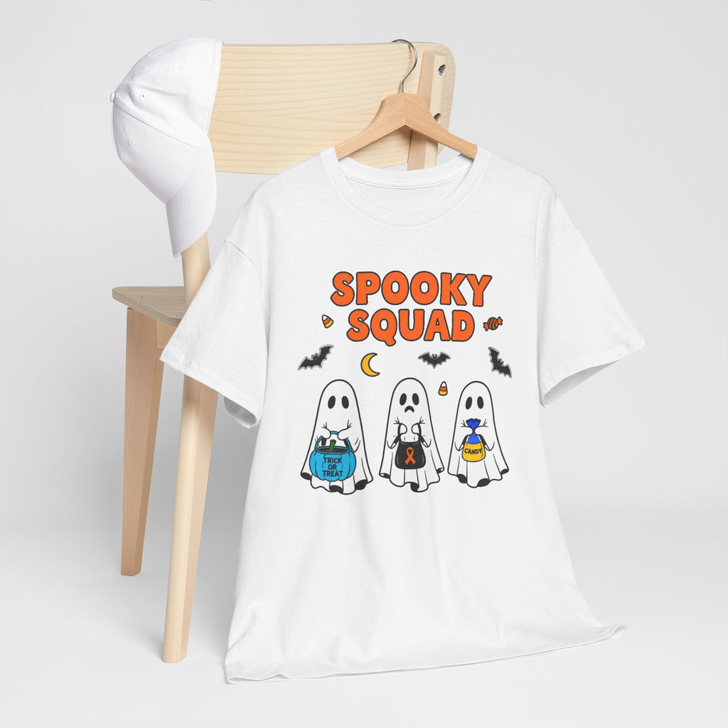 Spooky Squad Ghosts T-Shirt, Halloween Trick Or Treat Tee, Funny Halloween Family Shirt, Matching Halloween Group Costum