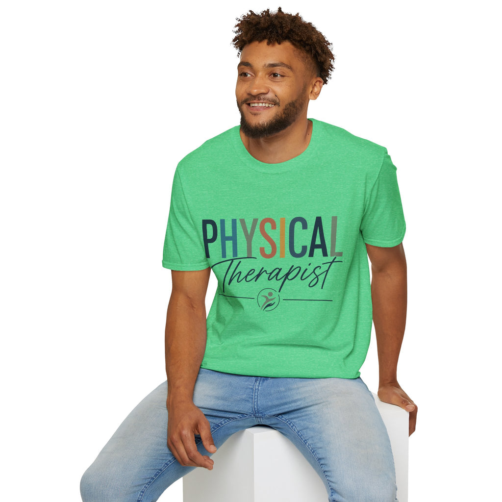 Physical Therapist Shirt | PT T-Shirt | Colorful Therapy Graphic Tee | Physical Therapy Gift | Therapist Apparel | Healthcare Professional
