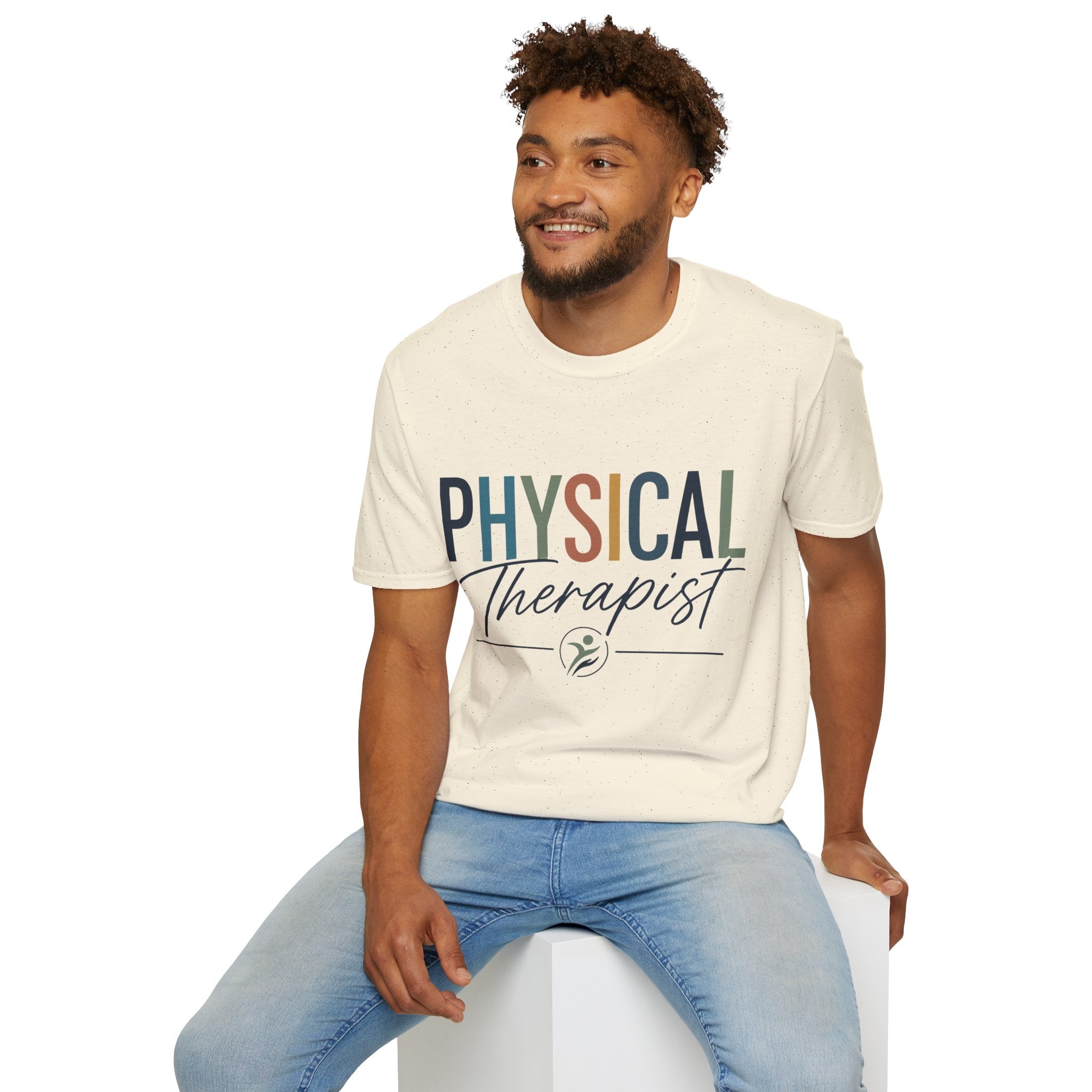 Physical Therapist Shirt | PT T-Shirt | Colorful Therapy Graphic Tee | Physical Therapy Gift | Therapist Apparel | Healthcare Professional