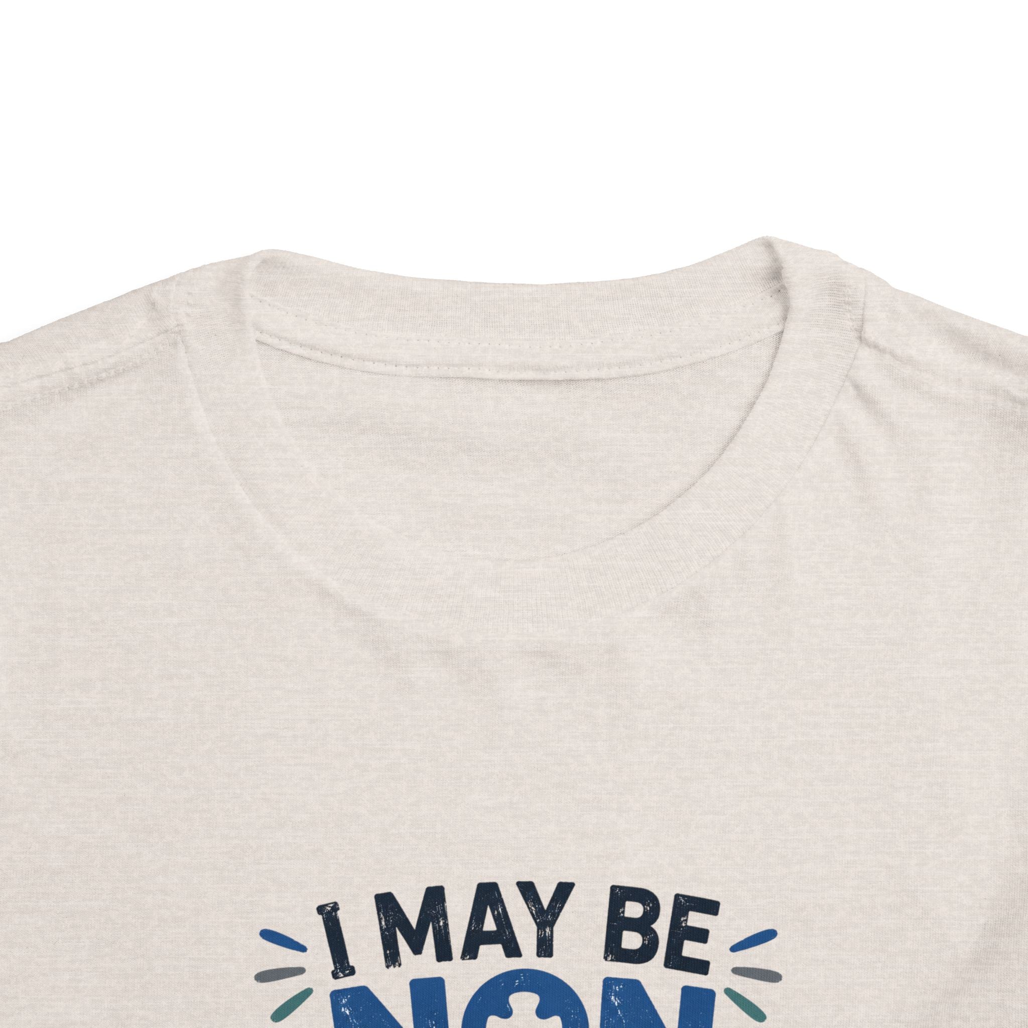 I May Be Nonverbal But My Mom's Not toddler tee | Autism Awareness shirt