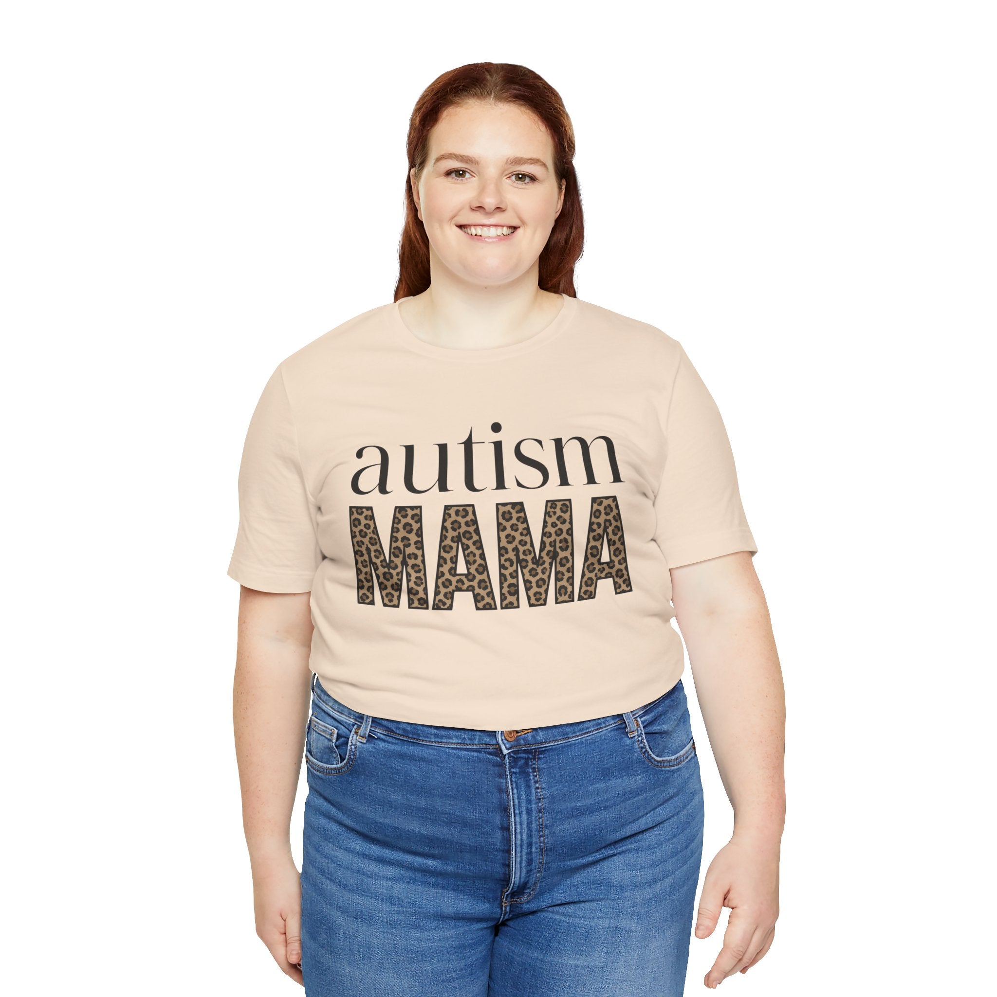 Autism MAMA Leopard Print Tee | Autism Awareness Shirt