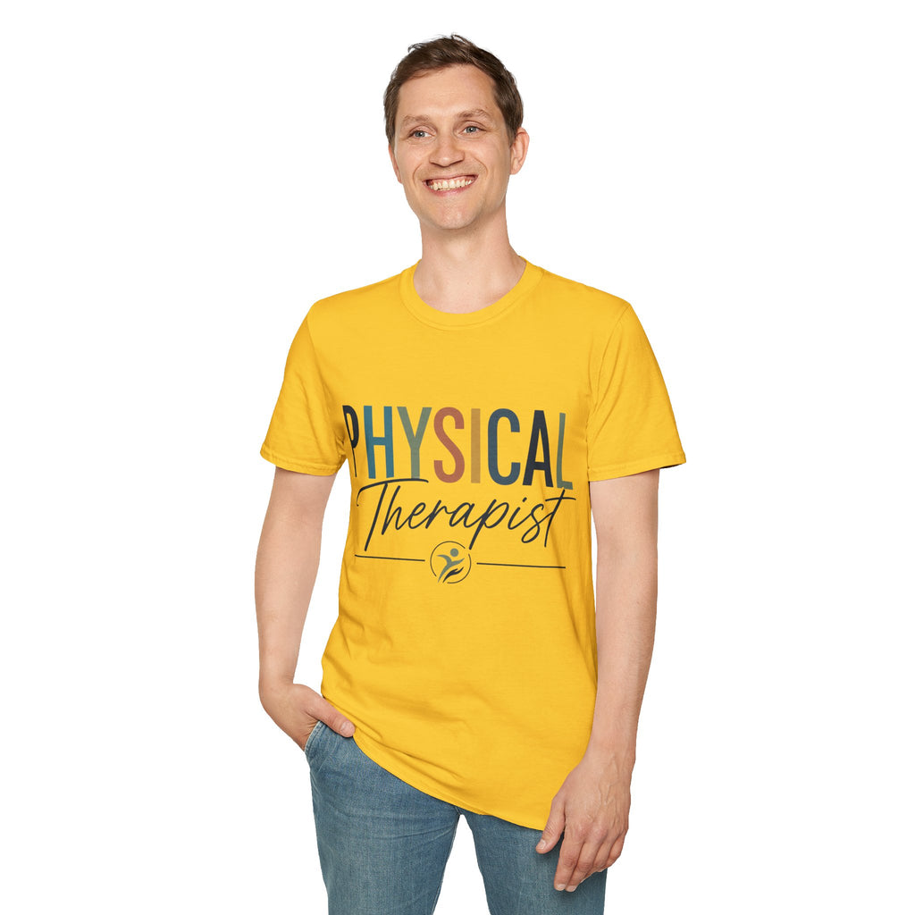 Physical Therapist Shirt | PT T-Shirt | Colorful Therapy Graphic Tee | Physical Therapy Gift | Therapist Apparel | Healthcare Professional