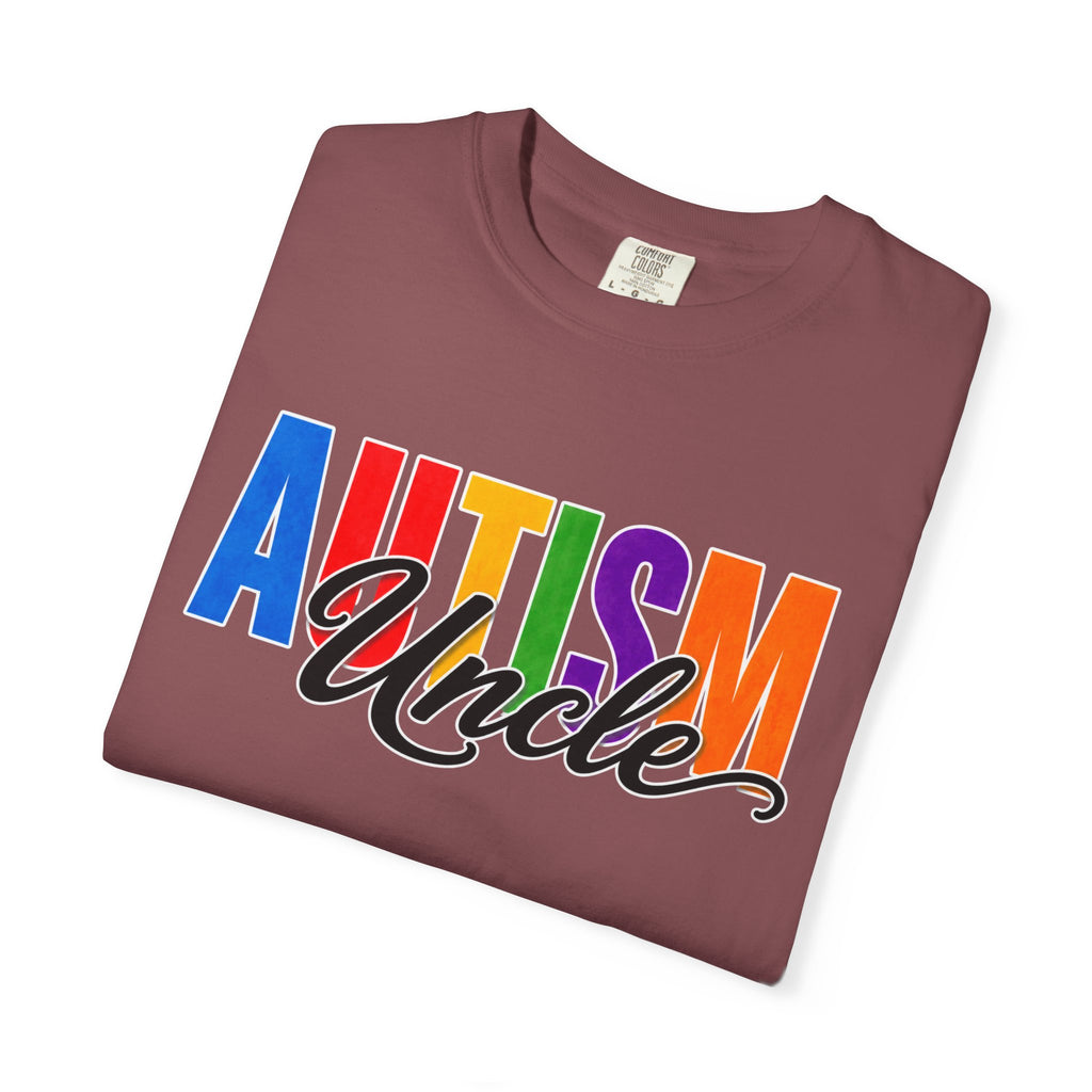 Autism Uncle Shirt Proud Autism Uncle T Shirt Autism Awareness Autism Acceptance Gift Puzzle Heart Special Needs Family Tee