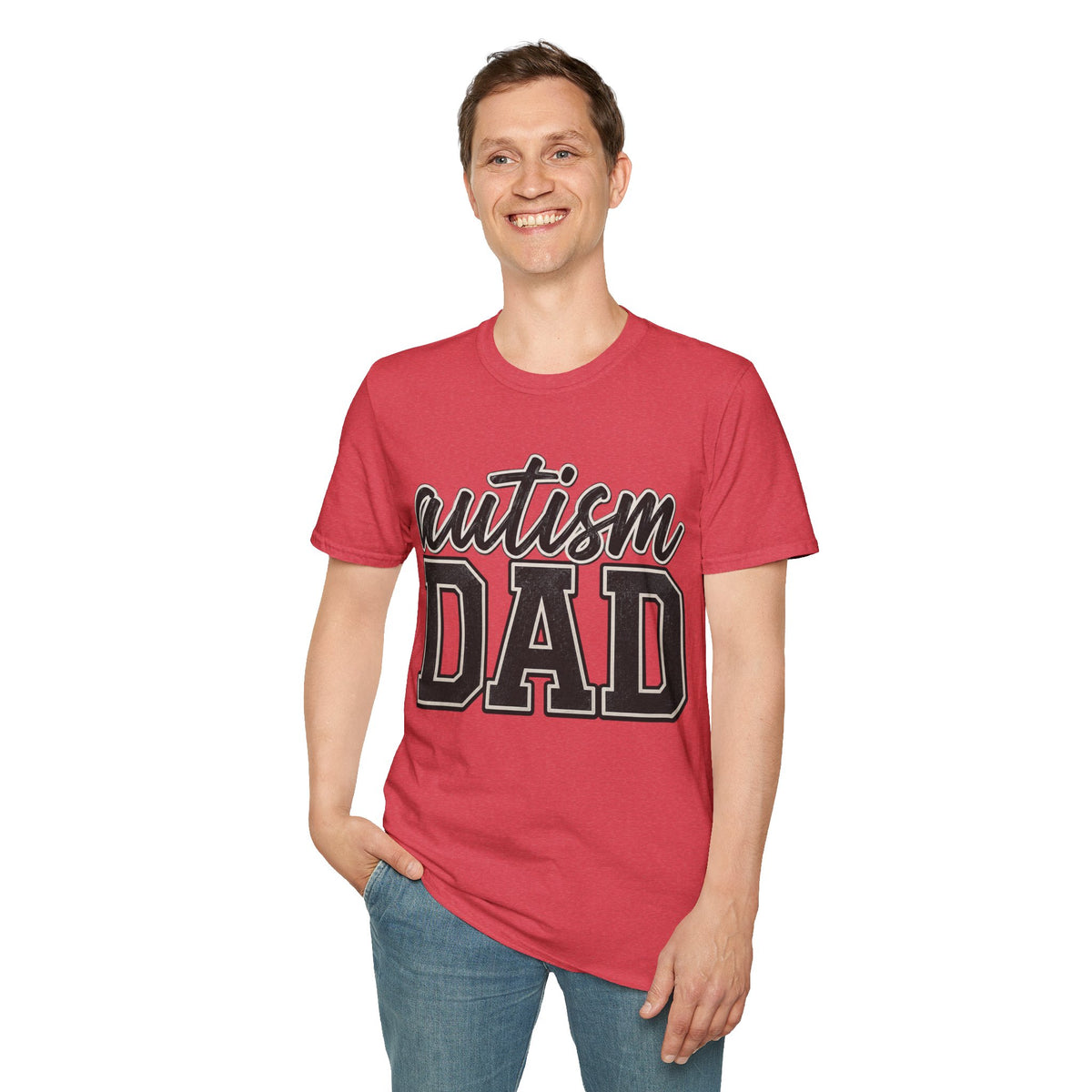 Autism Dad T-Shirt | Awareness Script and Special Needs