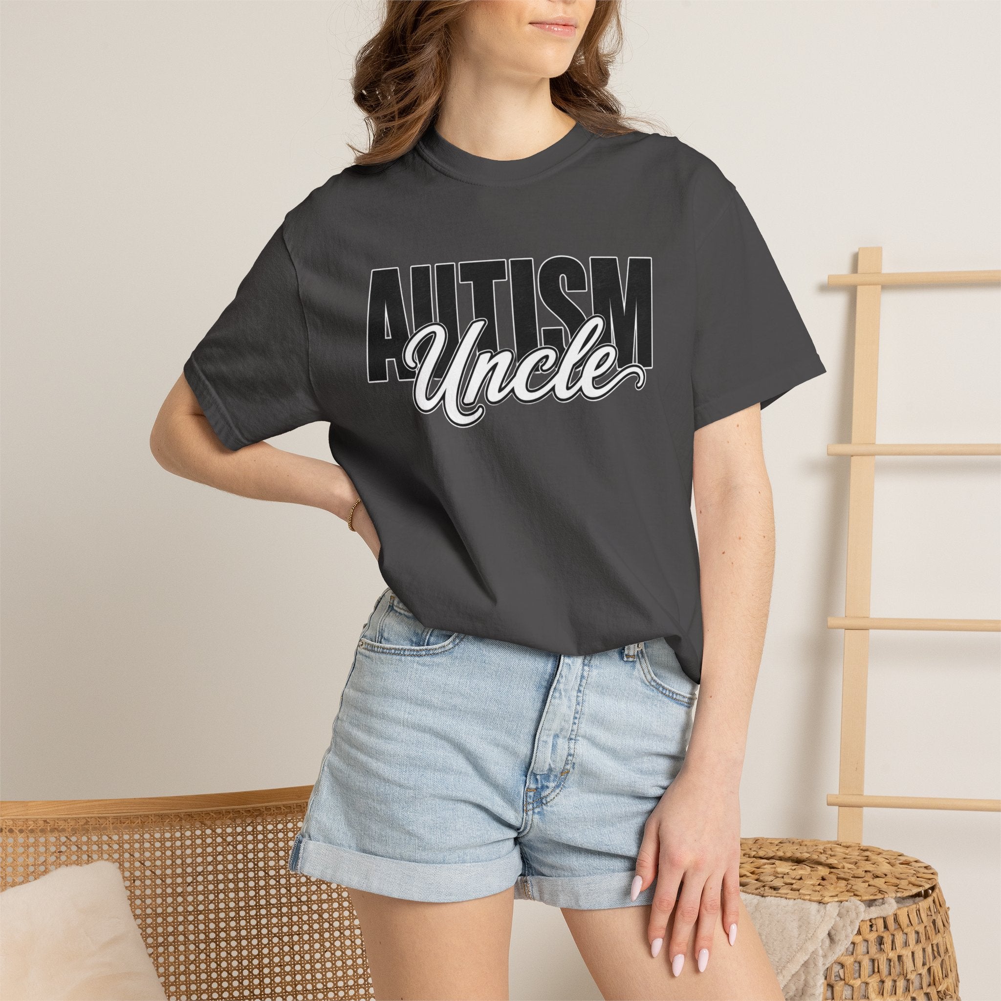 Autism Uncle Shirt Proud Autism Uncle T Shirt Autism Awareness Autism Acceptance Gift Puzzle Heart Special Needs Family Tee