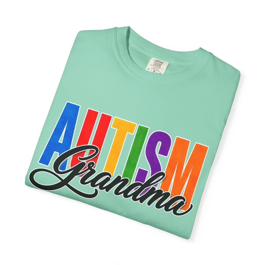 Autism Grandma Shirt Proud Autism Grandma T Shirt Autism Awareness Autism Acceptance Gift Puzzle Heart Special Needs Grandma Tee