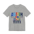 Autism Titi Shirt | Proud Autism Aunt T-Shirt | Spanish Tía Puzzle Heart Infinity Design | Autism Awareness & Acceptance Gift
