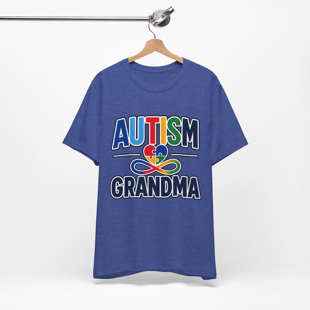 Autism Grandma Shirt | Puzzle Heart Infinity T-Shirt | Proud Autism Grandma Tee | Autism Awareness & Acceptance Gift
