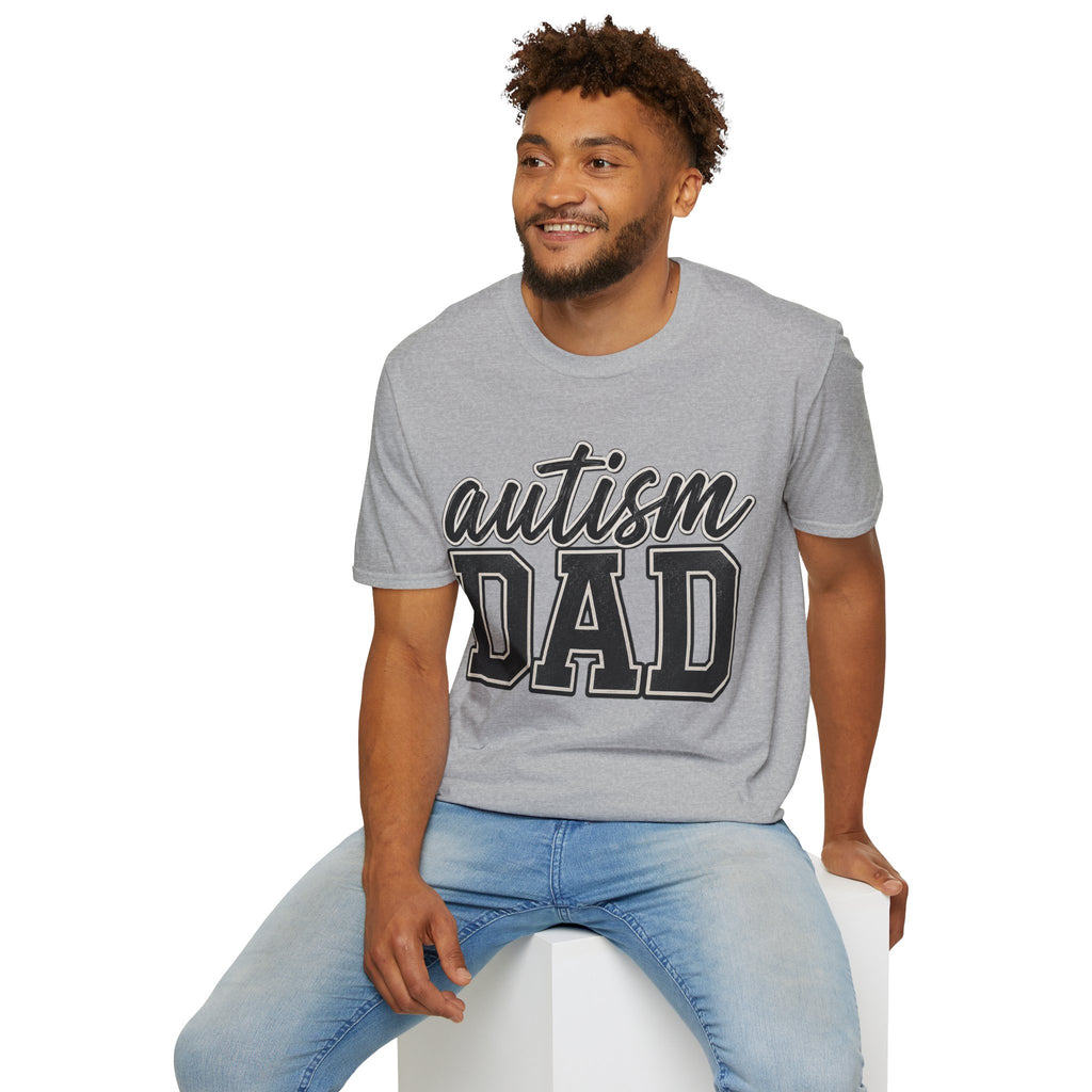 Autism Dad T-Shirt | Awareness Script and Special Needs
