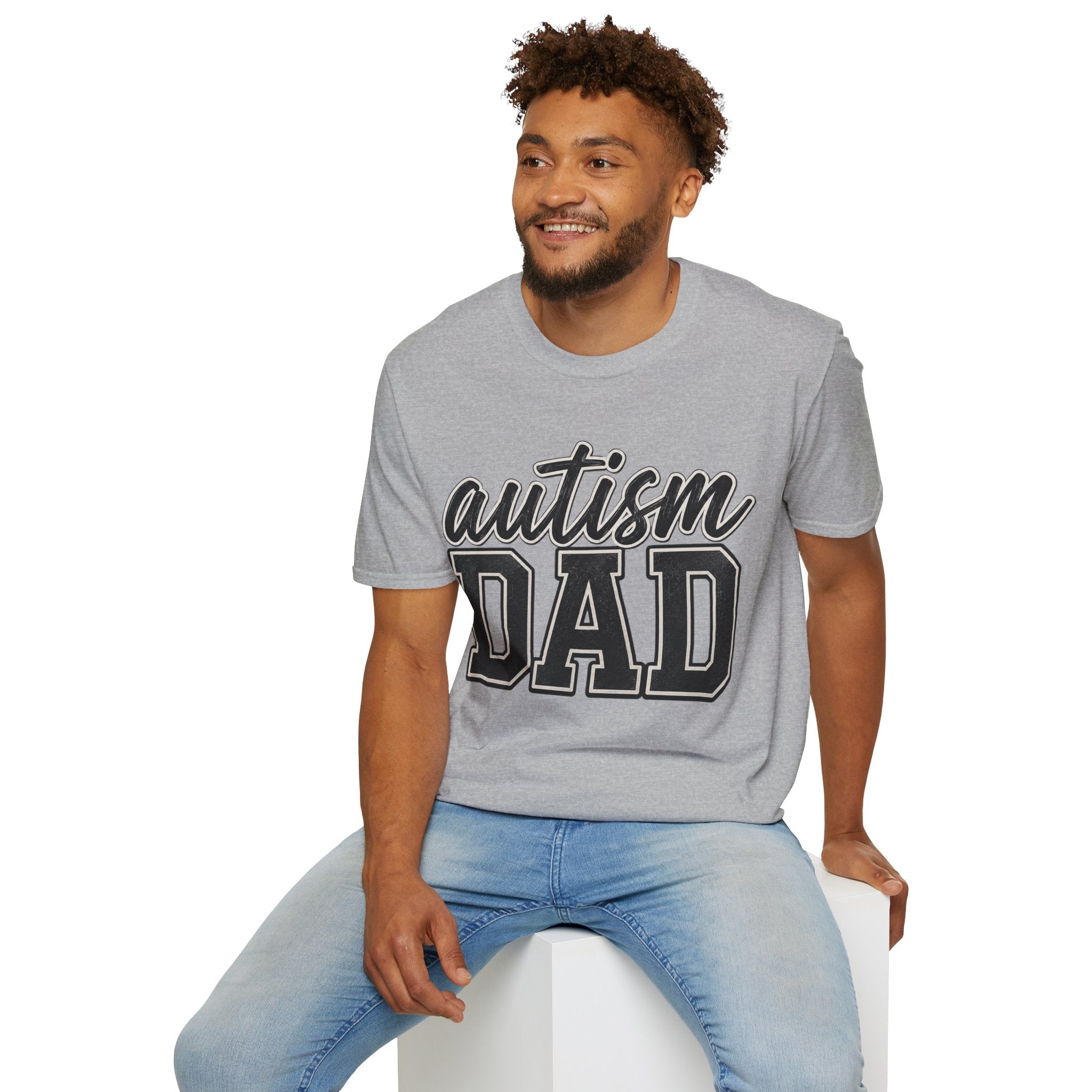 Autism Dad T-Shirt | Awareness Script and Special Needs