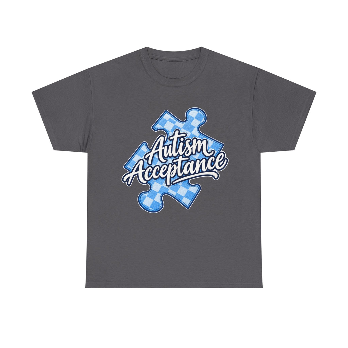 Autism Acceptance Puzzle Piece T-Shirt, Awareness Support Tee, Autism Advocate Shirt, Neurodiversity Gift, Autism Family Apparel
