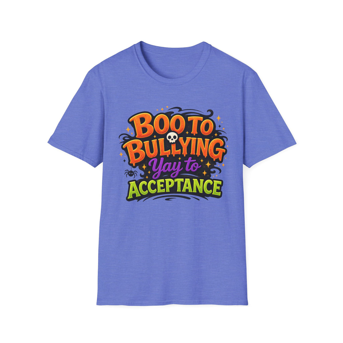 Boo to Bullying Halloween anti-bullying T-Shirt | Acceptance message