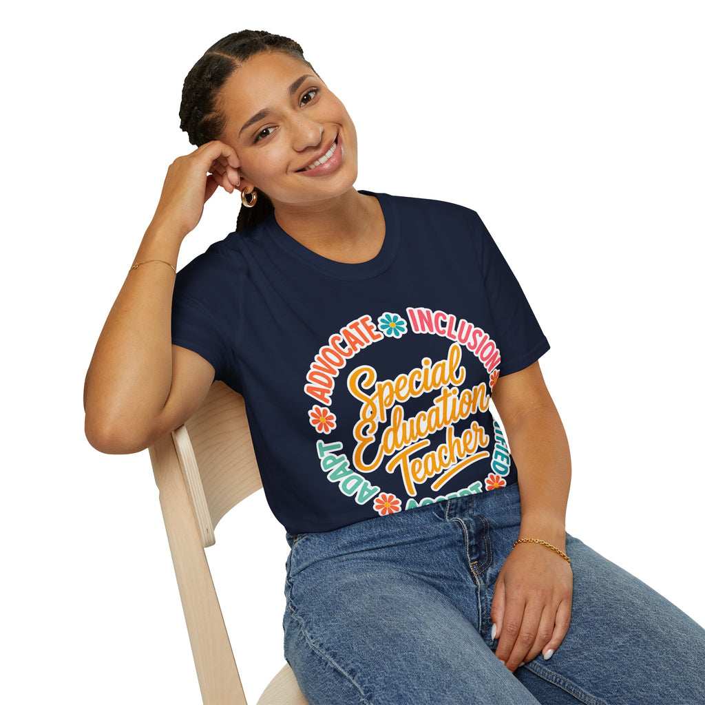 Special Education Teacher Shirt Advocate Inclusion Acceptance T Shirt  Teacher Gift Autism Awareness Inclusive Classroom Tee