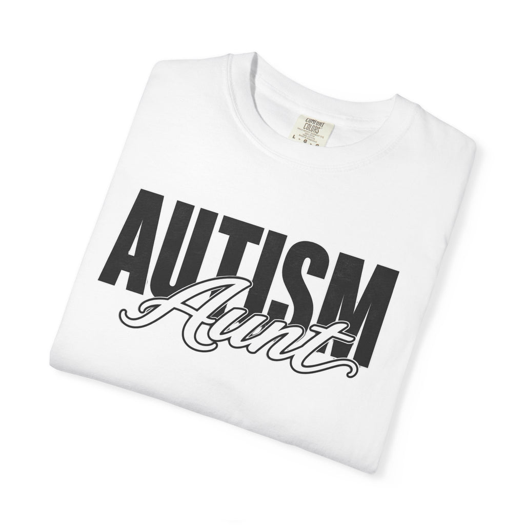 Autism Aunt Shirt Proud Autism Aunt T Shirt Autism Awareness Autism Acceptance Gift Puzzle Heart Special Needs Family Tee