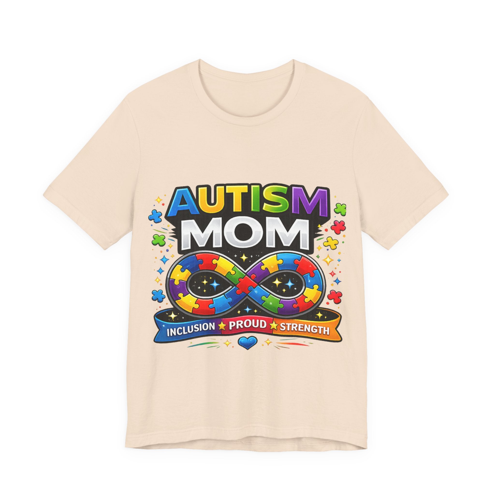 Autism Mom Shirt, Infinity Symbol T-Shirt, Proud Autism Mom Tee, Autism Acceptance Shirt, Inclusion Apparel, Family Support Shirt