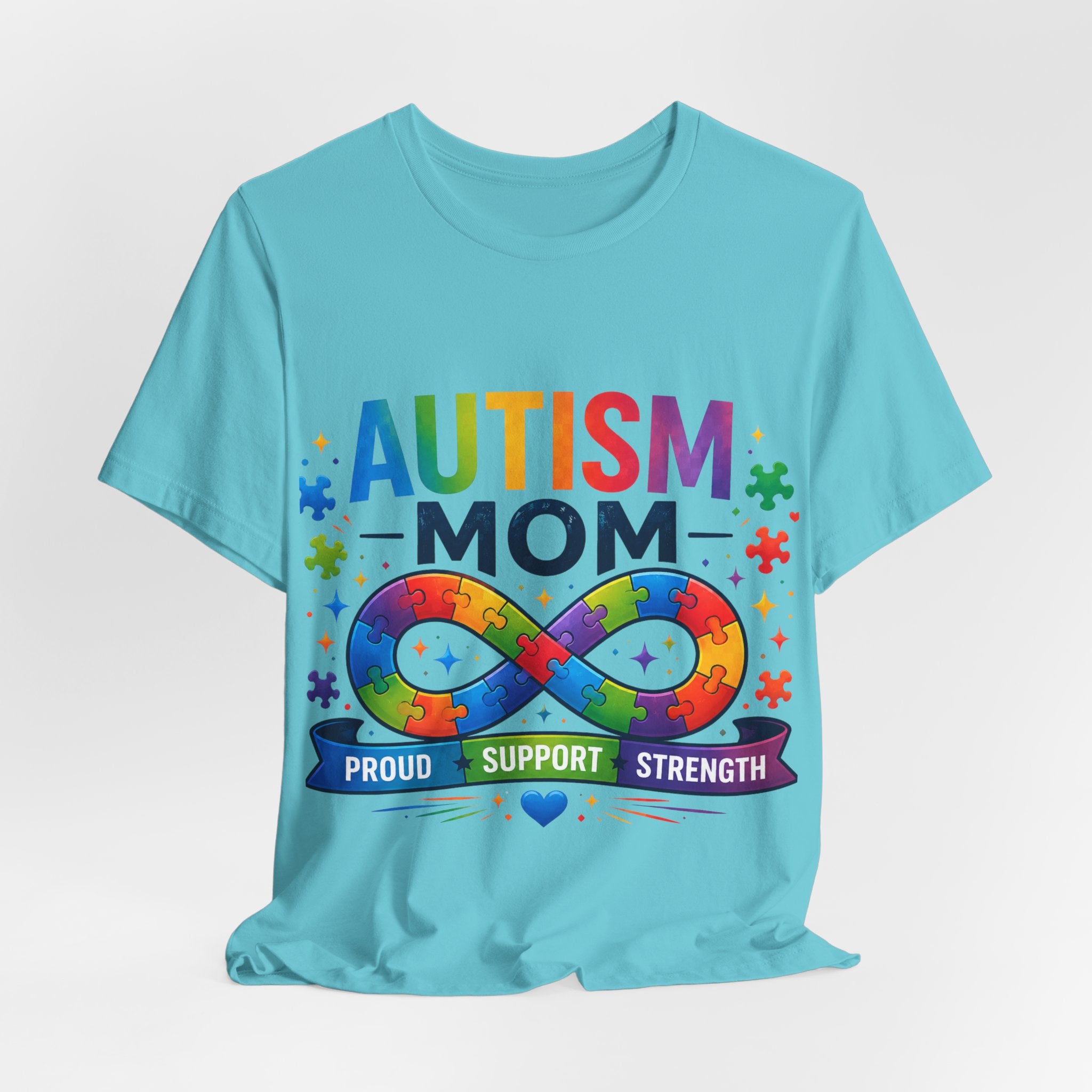 Autism Mom Shirt, Autism Infinity Ribbon Tee, Proud Autism Mom Gift, Autism Acceptance Shirt, Special Needs Mom, Inclusion Apparel