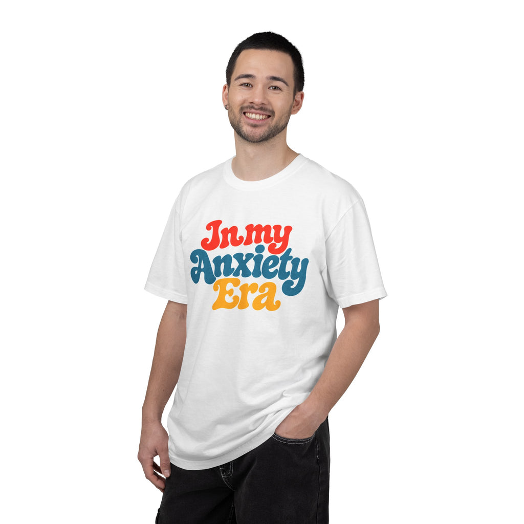 I Am In My Anxiety Era Shirt Anxiety Awareness T Shirt Mental Health Tee Cute Pastel Graphic Shirt Self Care Gift Unisex Apparel