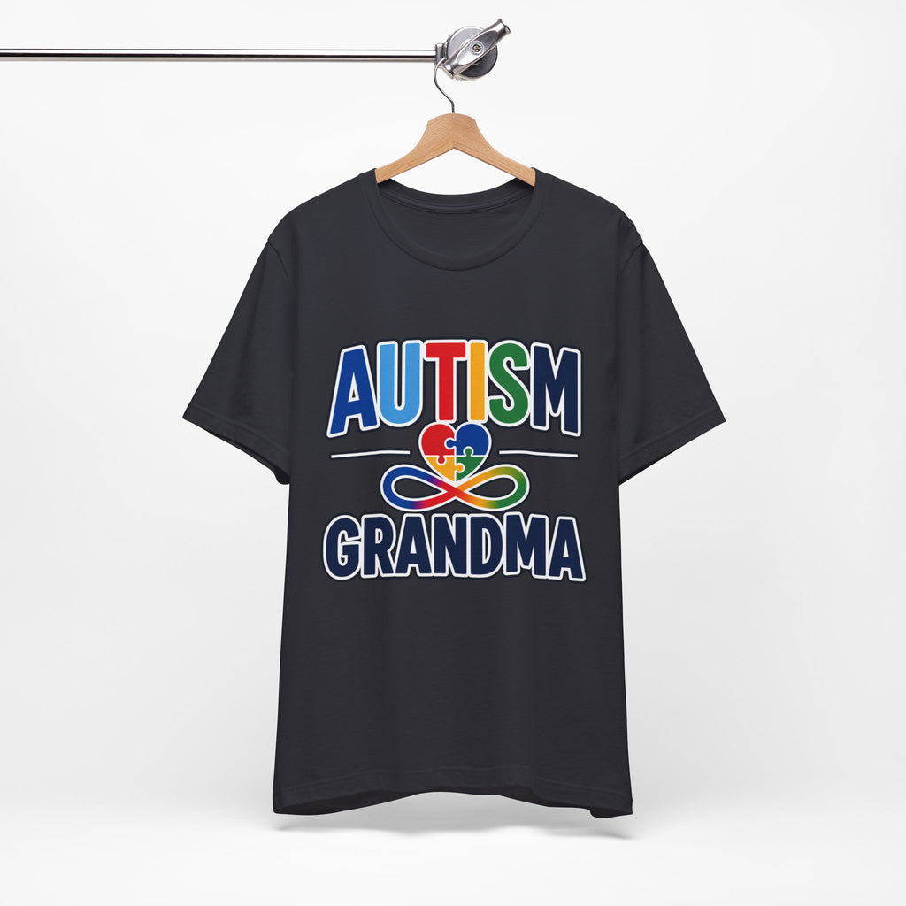 Autism Grandma Shirt | Puzzle Heart Infinity T-Shirt | Proud Autism Grandma Tee | Autism Awareness & Acceptance Gift