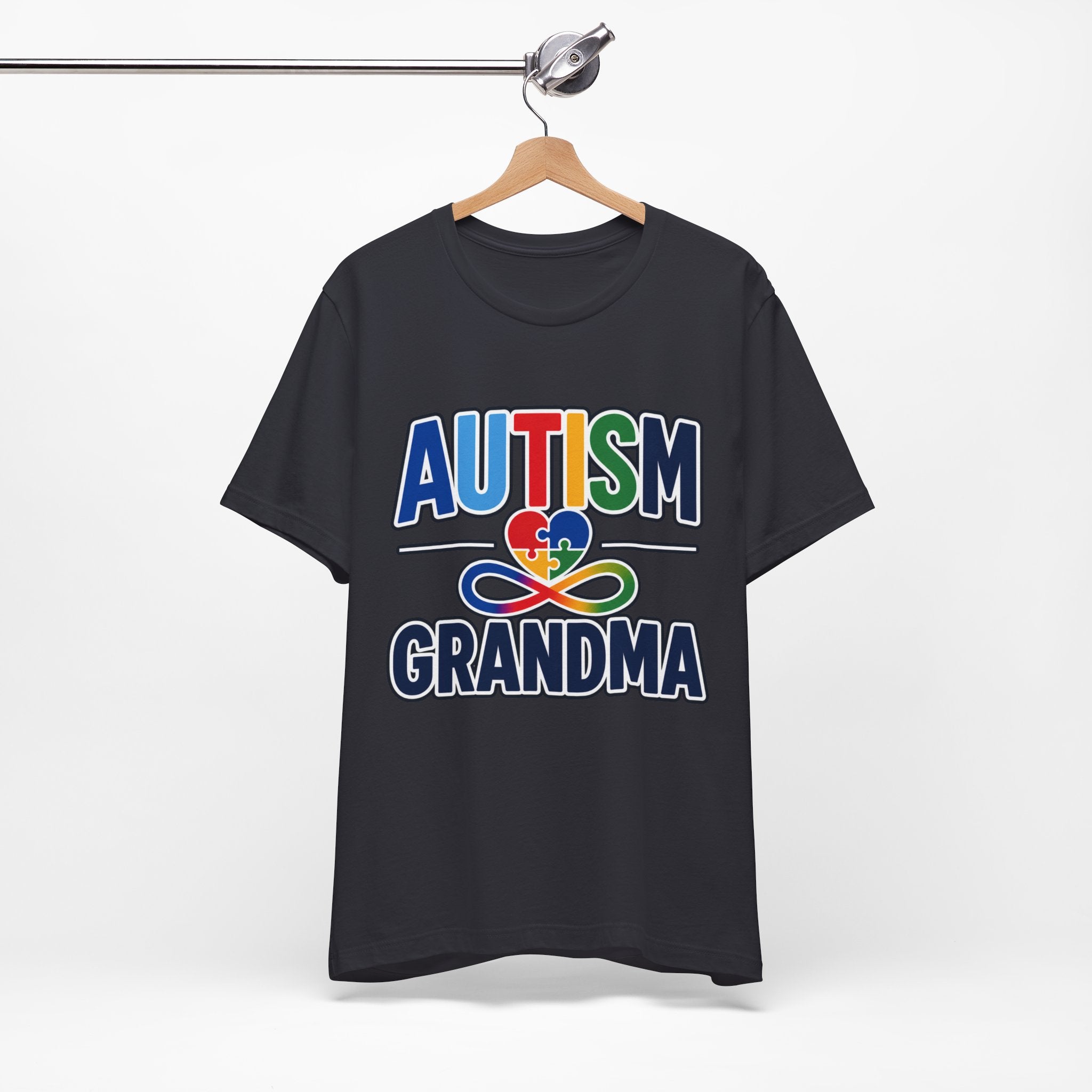 Autism Grandma Shirt | Puzzle Heart Infinity T-Shirt | Proud Autism Grandma Tee | Autism Awareness & Acceptance Gift
