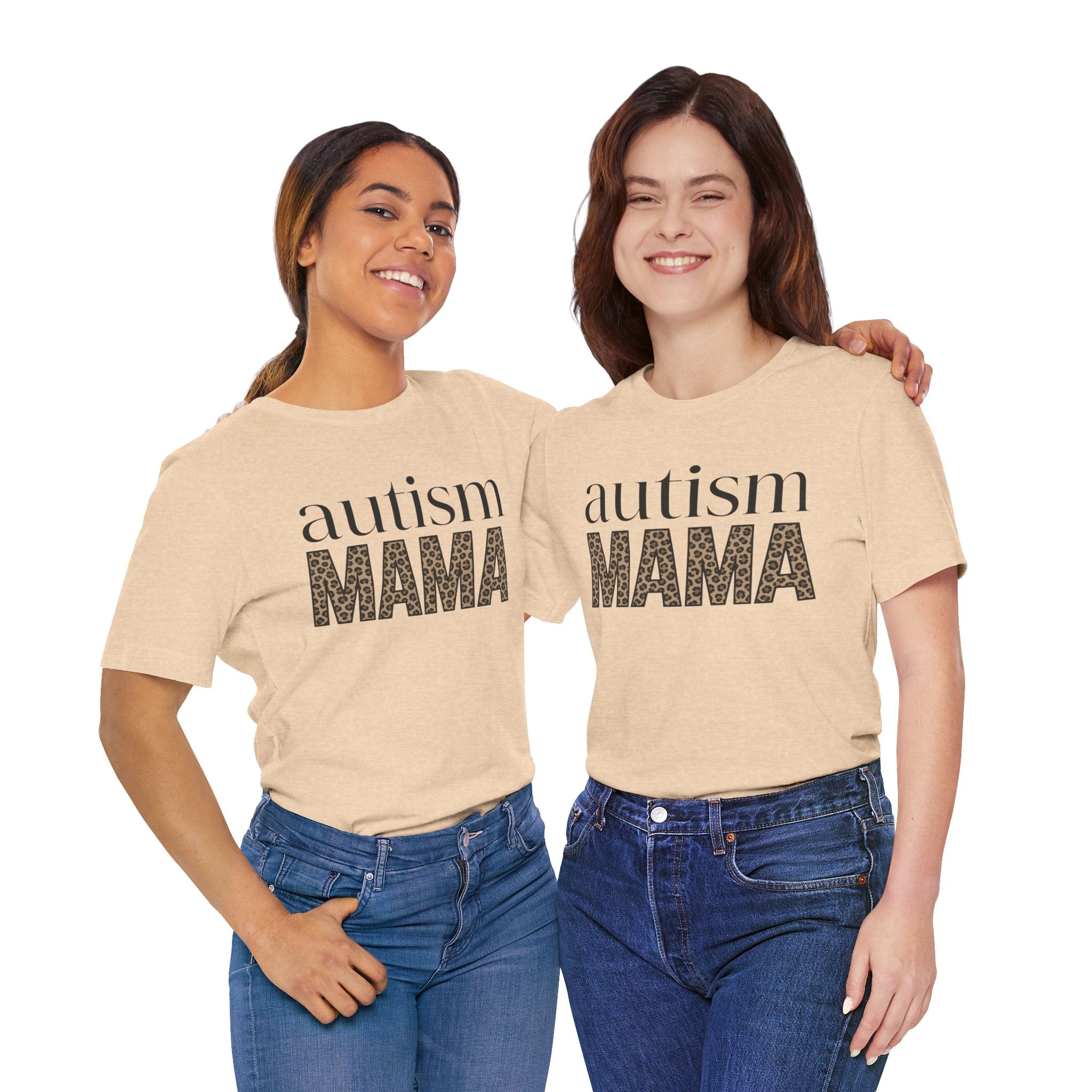 Autism MAMA Leopard Print Tee | Autism Awareness Shirt