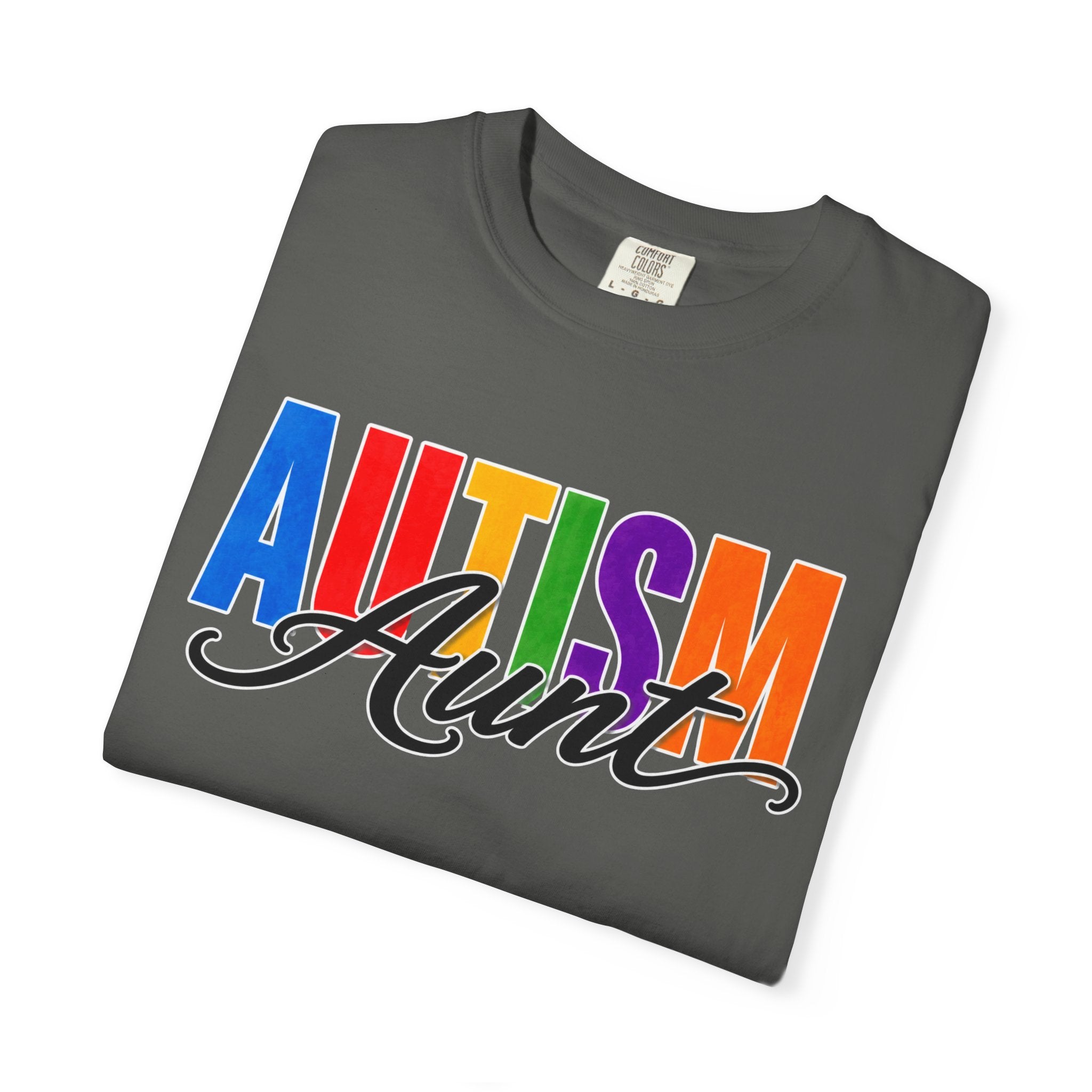 Autism Aunt Shirt Proud Autism Aunt T Shirt Autism Awareness Autism Acceptance Gift Puzzle Heart Special Needs Family Tee