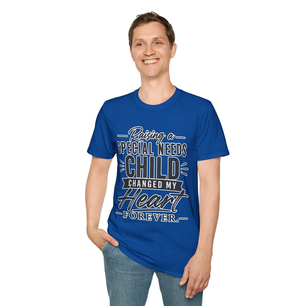 Raising a Special Needs Child T-Shirt — Supportive Special Needs Parent Awareness Tee