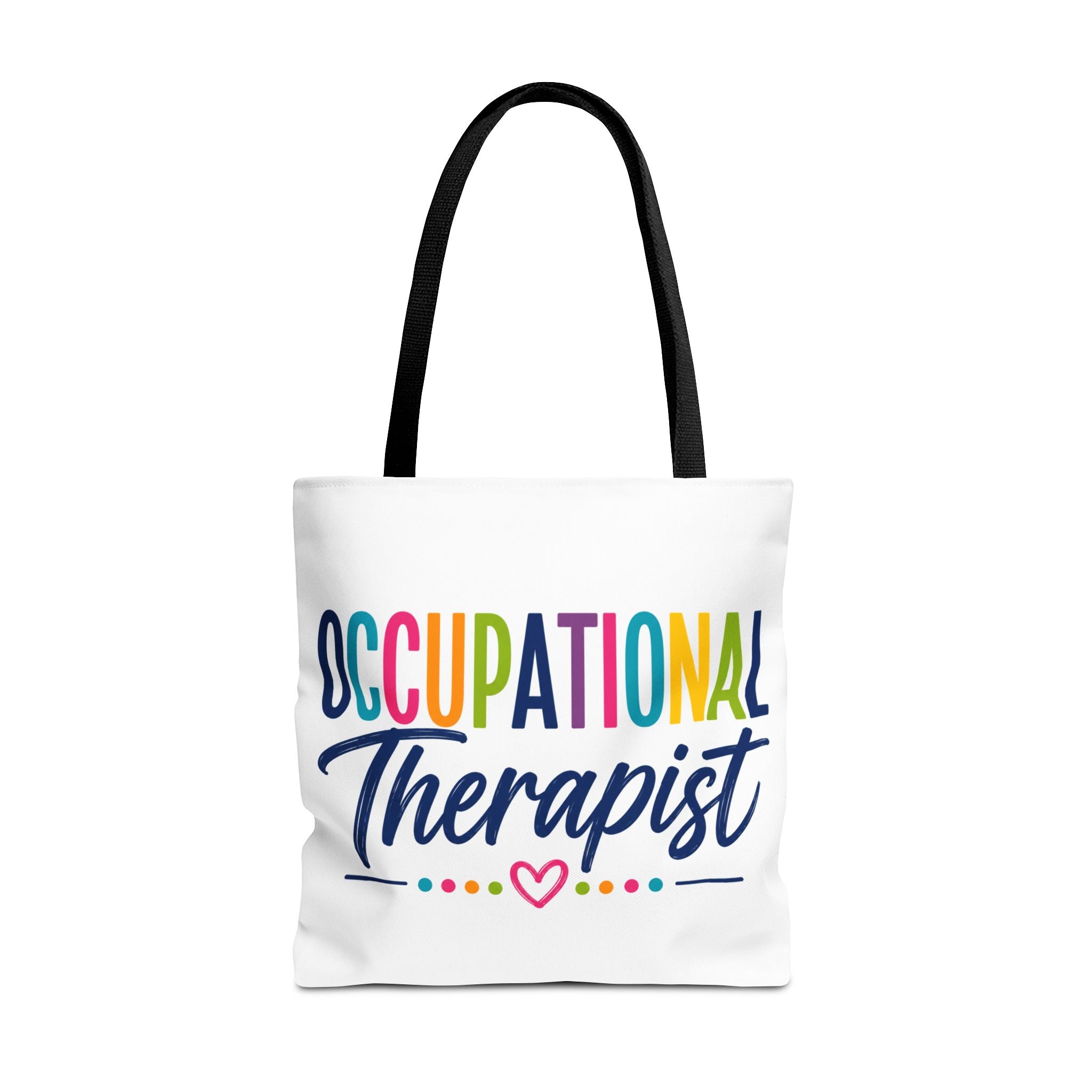 Occupational Therapist Tote Bag | Rainbow Script Healthcare Professional