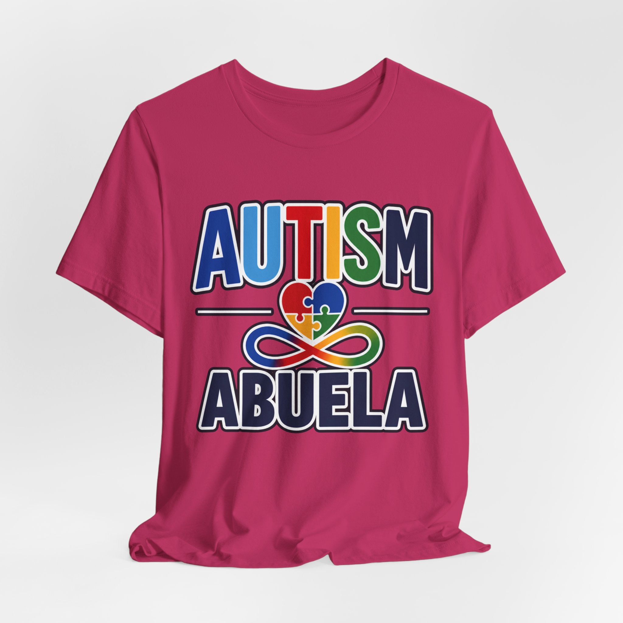 Autism Abuela Shirt Autism Grandma T Shirt Spanish Grandma Gift Puzzle Heart Autism Awareness Autism Acceptance Special Needs Family