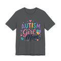 Autism Girl Mom T-Shirt | Puzzle Heart Mom Tee, Neurodiversity Support