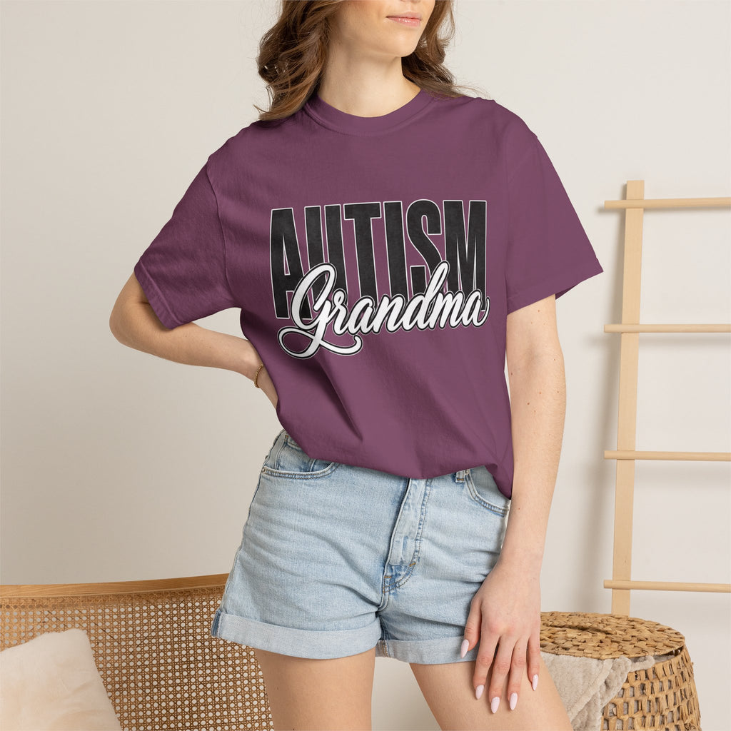 Autism Grandma Shirt Proud Autism Grandma T Shirt Autism Awareness Autism Acceptance Gift Puzzle Heart Special Needs Grandma Tee