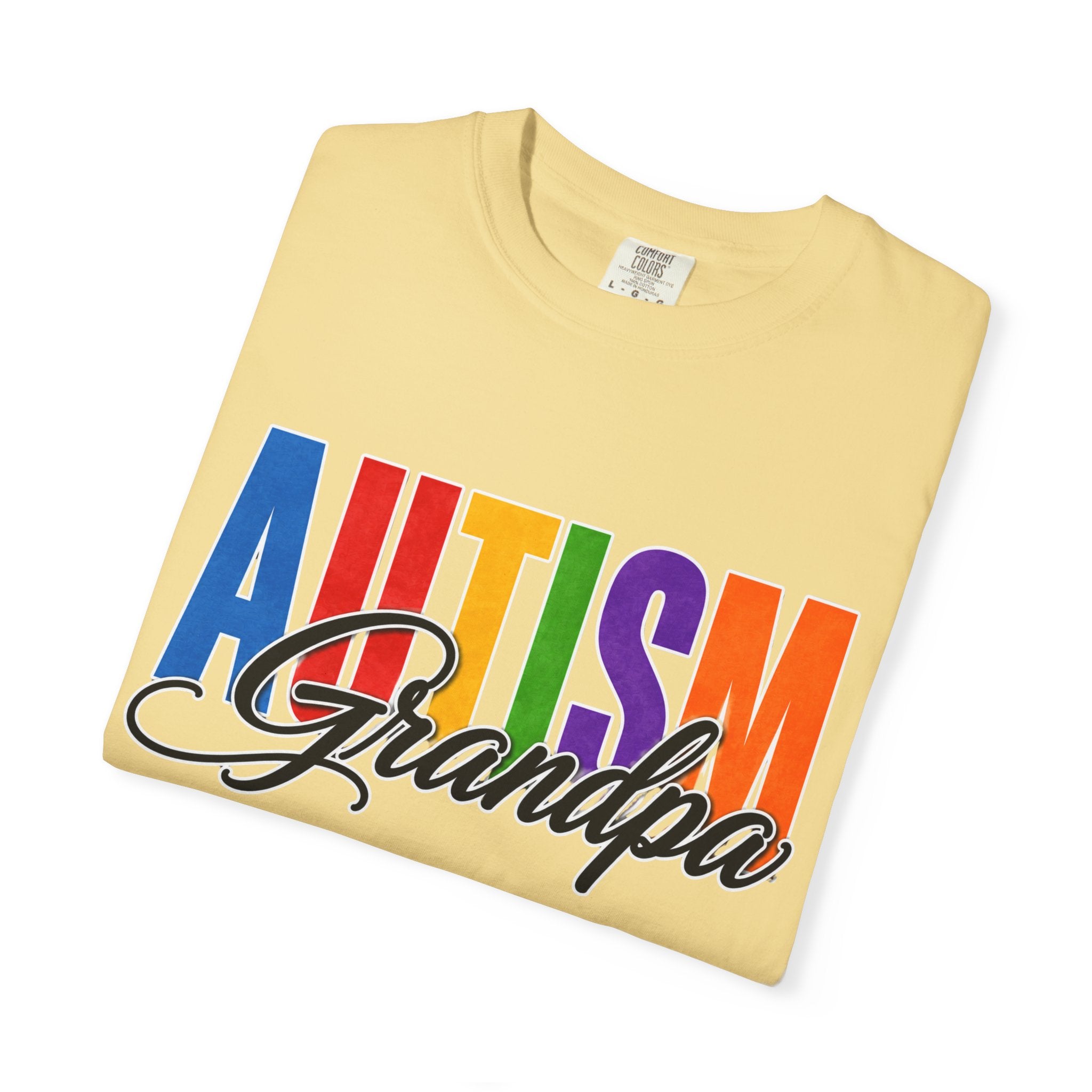 Autism Grandpa Shirt Proud Autism Grandpa T Shirt Autism Awareness Autism Acceptance Gift Puzzle Heart Special Needs Grandpa Tee