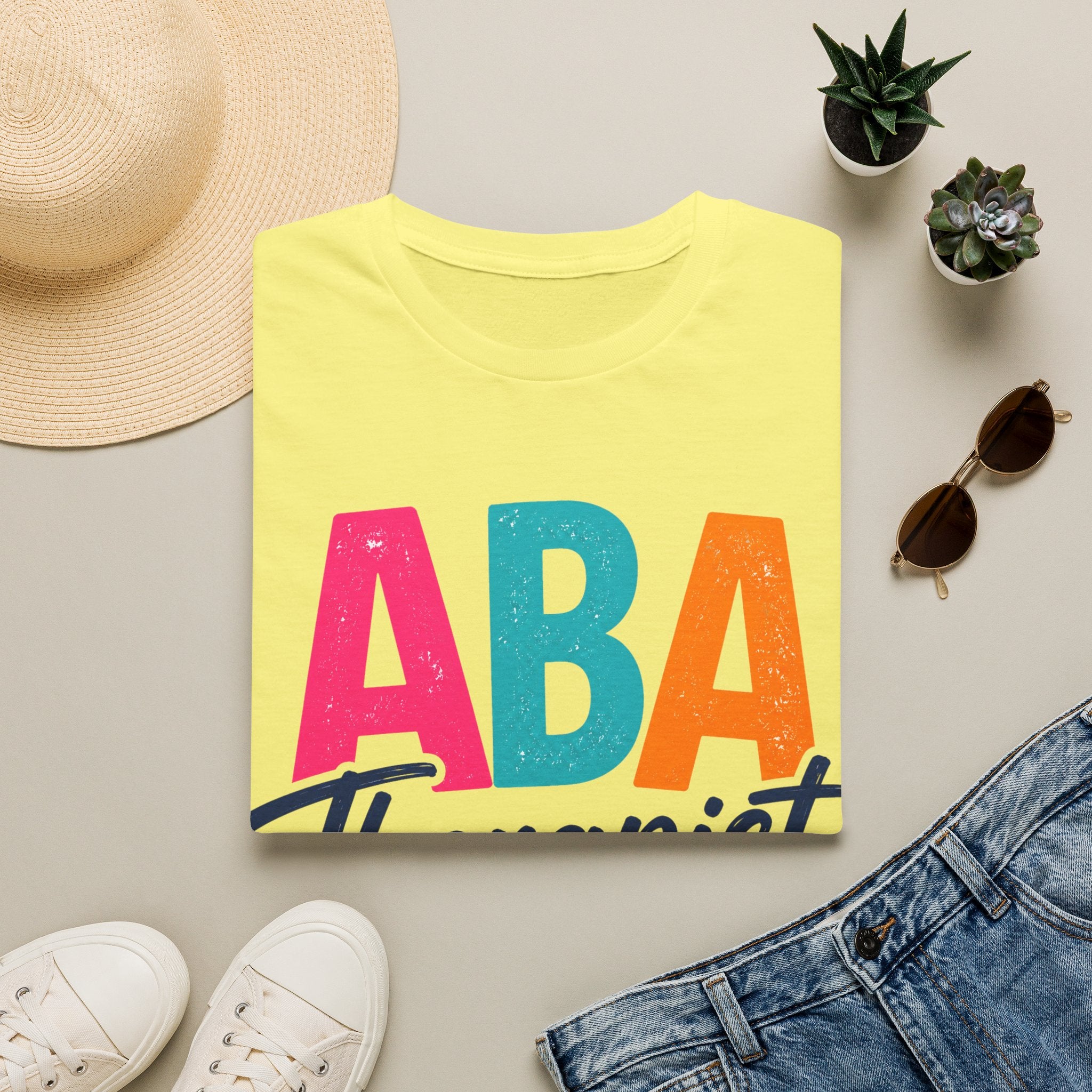 ABA Therapist Shirt  Behavior Technician Gift BCBA RBT Autism Therapist Tee Applied Behavior Analysis Shirt