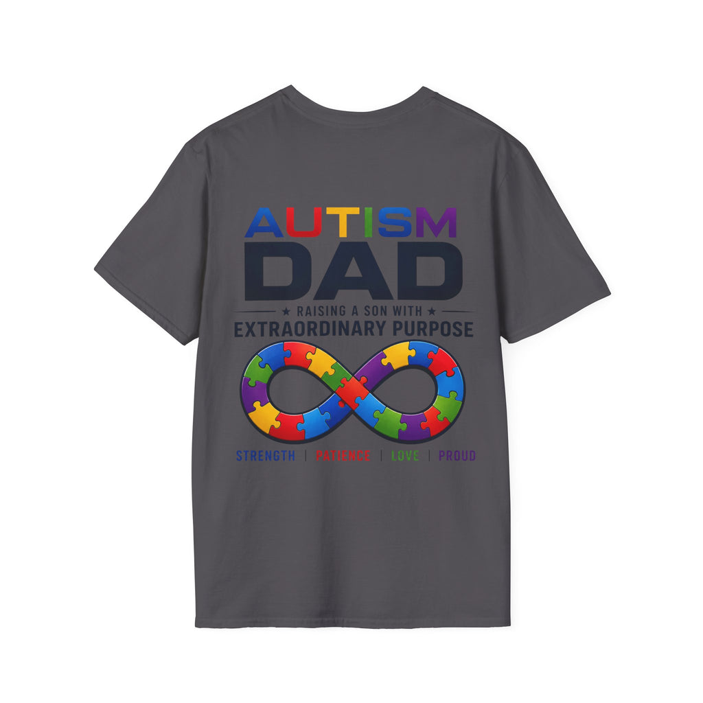 Autism Dad Shirt, Proud Dad Raising an Autistic Son Tee, Autism Acceptance T-Shirt, Special Needs Dad Gift, Autism Parent Shirt, Inclusion Apparel