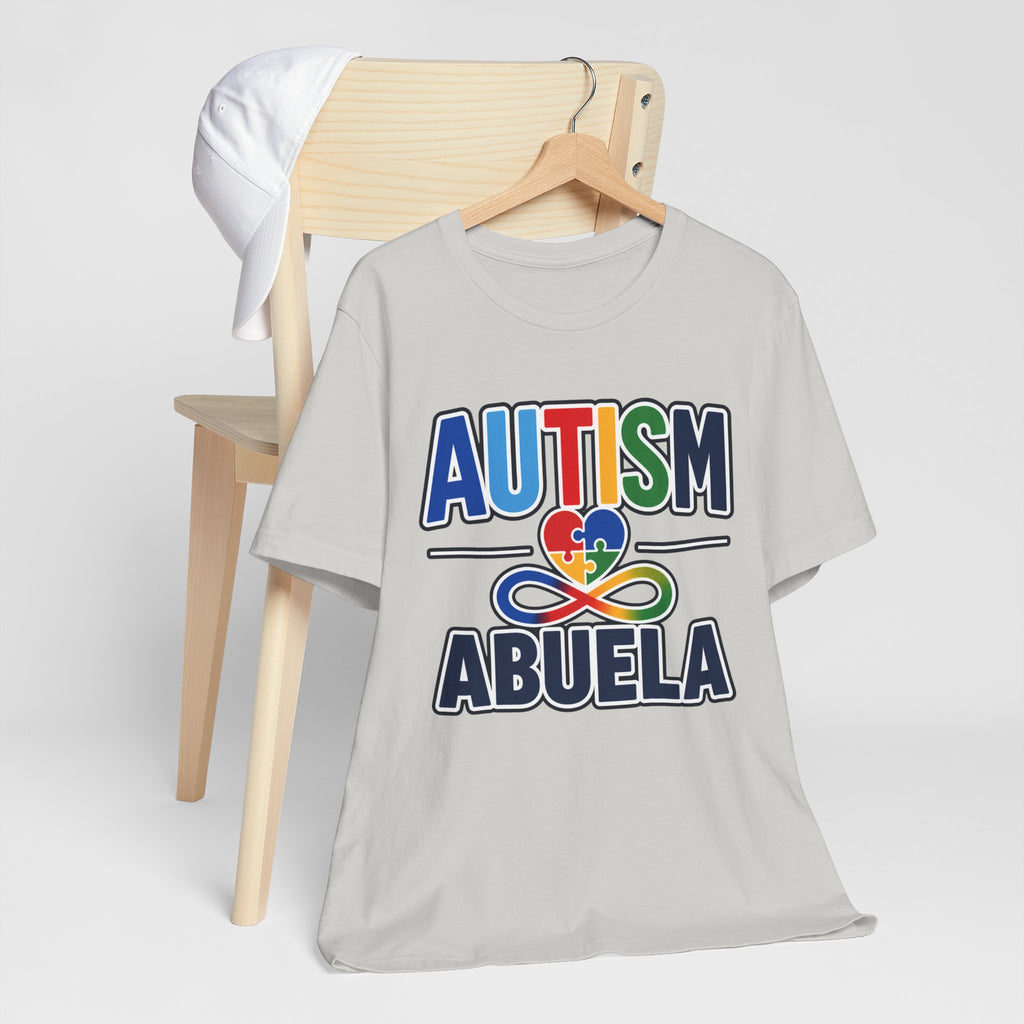Autism Abuela Shirt Autism Grandma T Shirt Spanish Grandma Gift Puzzle Heart Autism Awareness Autism Acceptance Special Needs Family