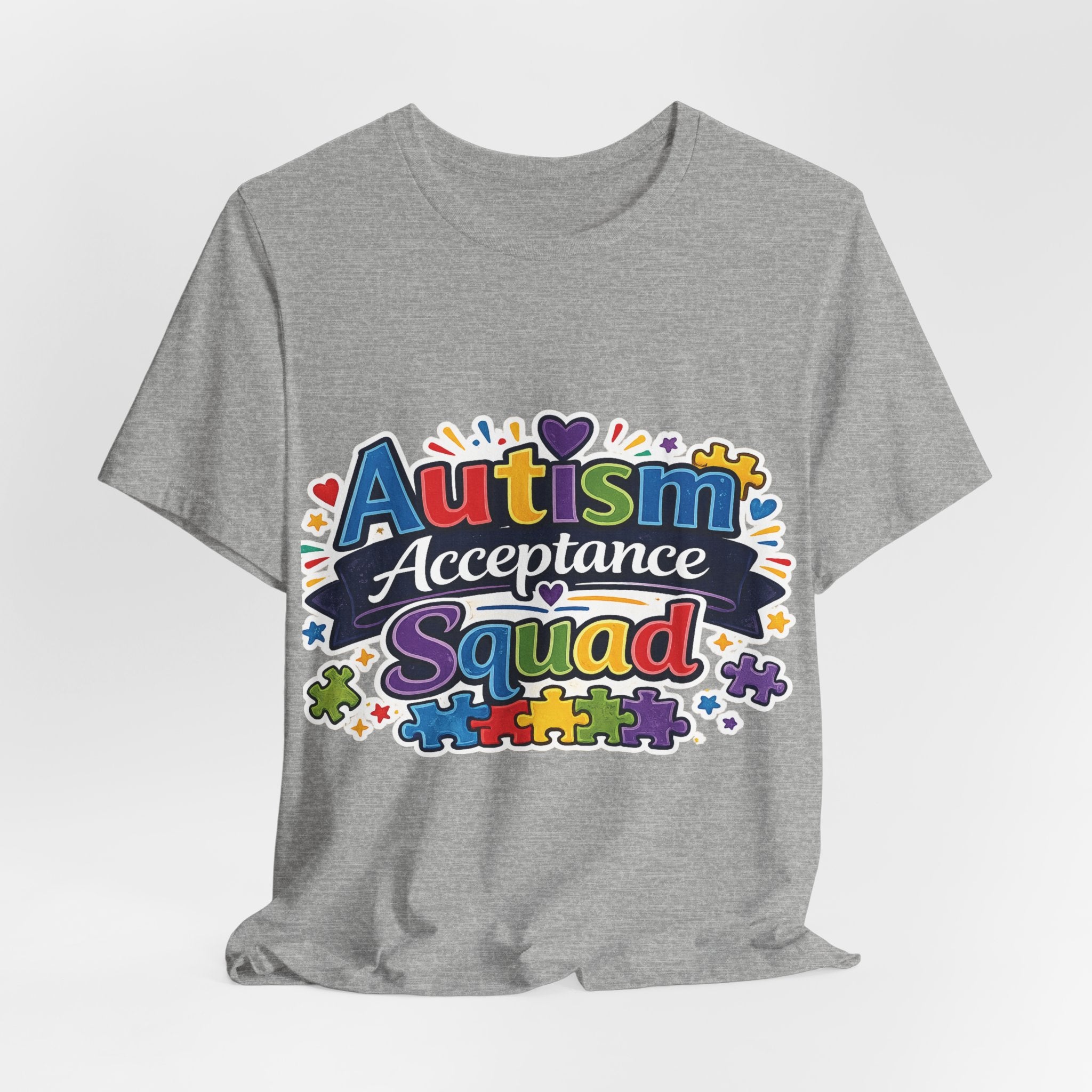 Autism Acceptance Squad Shirt, Autism T-Shirt, Inclusion Tee, Infinity Symbol Shirt, Neurodiversity Gift, Autism Family Apparel