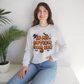 In My Autism Mom Era Sweatshirt, Halloween Pumpkin Bats Witch Hat Crewneck, Autism Awareness Fall Shirt, Autism Mom Halloween Gift