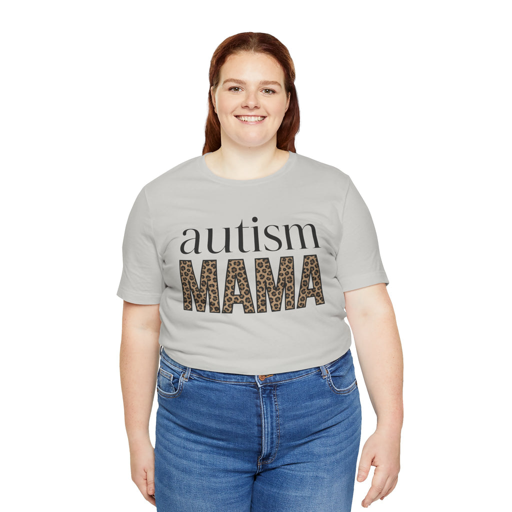 Autism MAMA Leopard Print Tee | Autism Awareness Shirt