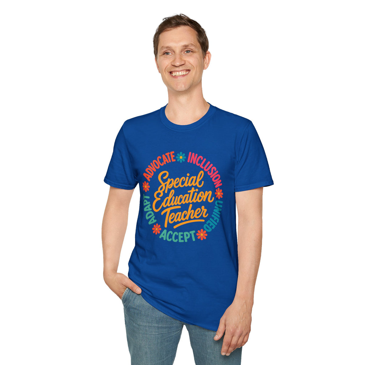 Special Education Teacher Shirt Advocate Inclusion Acceptance T Shirt  Teacher Gift Autism Awareness Inclusive Classroom Tee